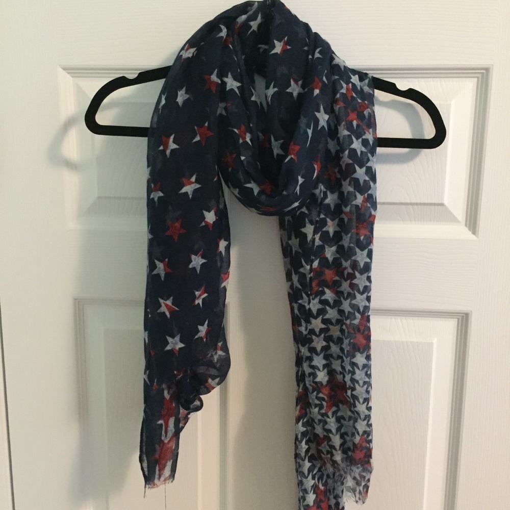 American flag scarf